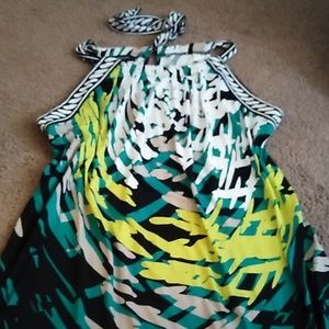 ALFANI SZ Large slip on sundress